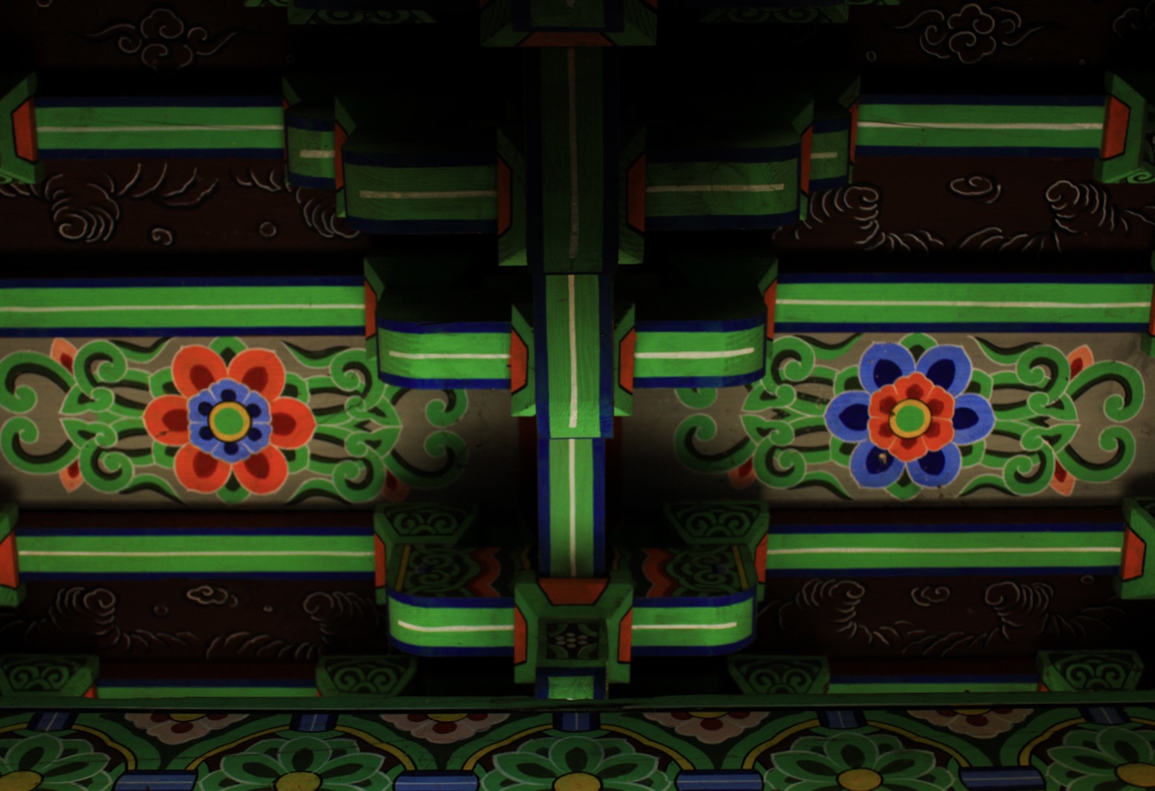 geometric abstract ceiling design